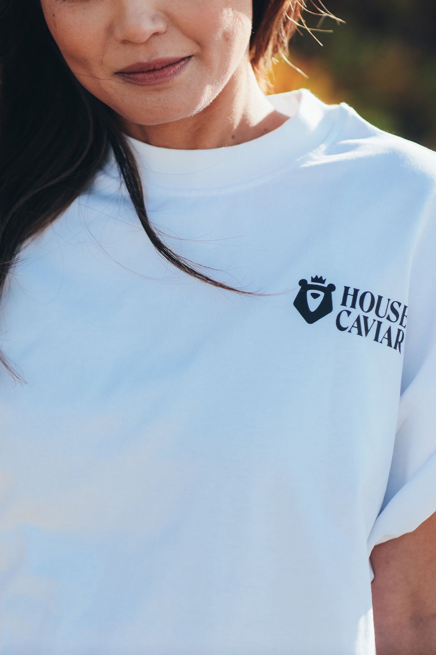 House Caviar Ultra Luxury White Tee